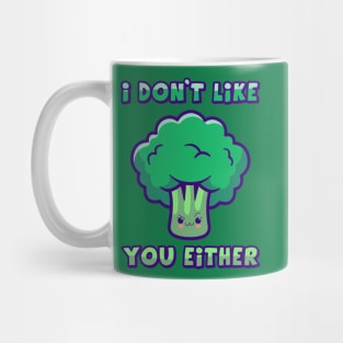 mean broccoli Mug